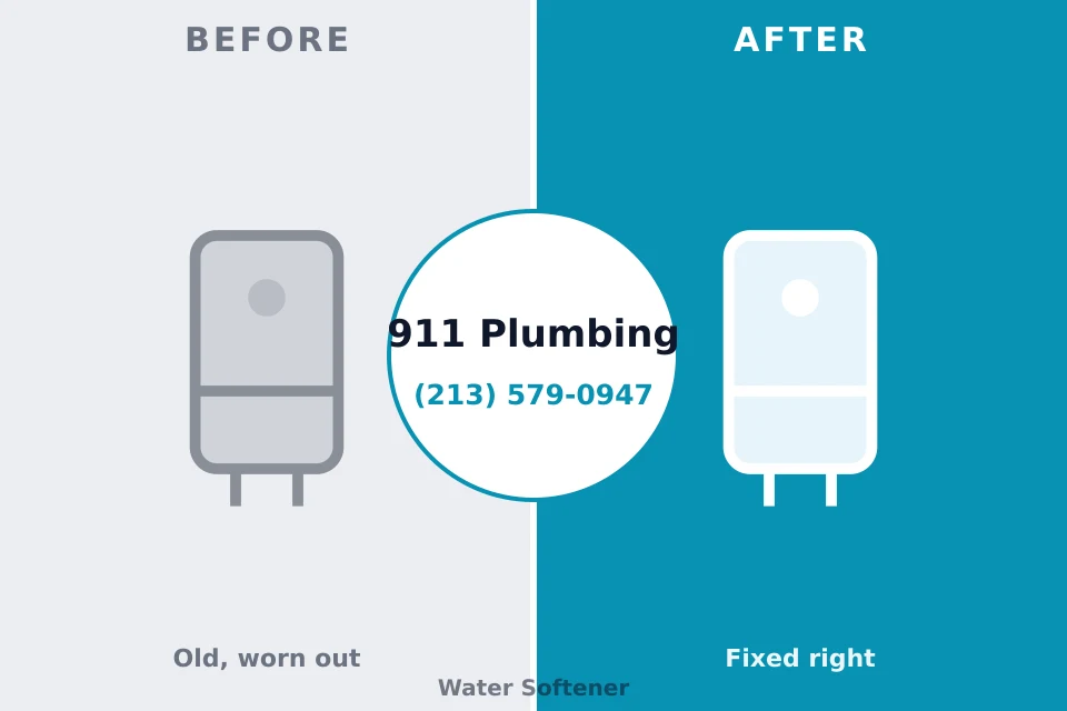 Before and after: plumbing repair Greentree, NJ